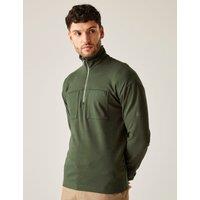 Ferdo Pure Cotton Half Zip Sweatshirt