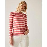 Federica Pure Cotton Striped Top