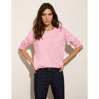 Pure Cotton Crew Neck Top