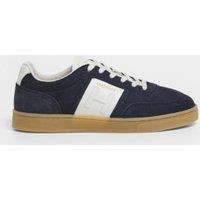Suede Lace Up Trainers