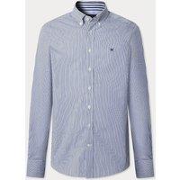 Regular Fit Cotton Rich Striped Shirt