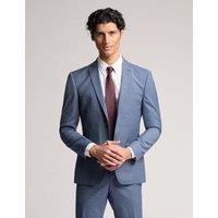 Slim Fit Wool Rich Check Suit Jacket