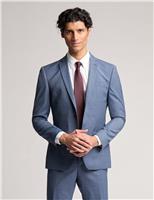 Slim Fit Wool Rich Check Suit Jacket
