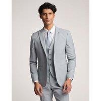 Ted Baker Men's Slim Fit Wool Rich Sharkskin Suit Jacket - 38REG - Duck Egg, Duck Egg