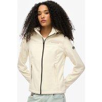 Superdry & Co Waterproof Hooded Jacket White