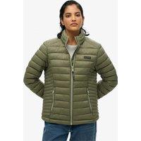Superdry & Co Lightweight Quilted Puffer Jacket Green