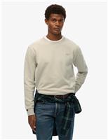 Cotton Rich Essential Logo Sweatshirt