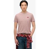 Superdry & Co Slim Fit Pure Cotton Crew Neck T-Shirt Red