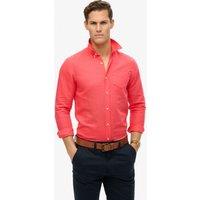 Cotton Linen Blend Long Sleeve Shirt