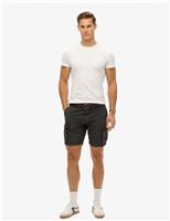 Superdry & Co Pure Cotton Parachute Shorts Khaki Mix
