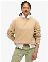 Cotton Rich Oversized Sweat-shirt