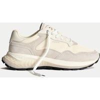 HOFF City MKII Suede Trainers Grey Mix