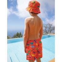 Frugi Dinosaur Swim Shorts (2-10 Yrs) Multi