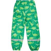 Frugi Dinosaur Joggers (1-10 Yrs) Green Mix