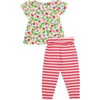Pure Cotton Floral Top & Bottom Outfit (0-5 Yrs)
