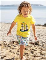 Pure Cotton Ship T-Shirt (0-5 Yrs)