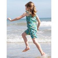 Frugi Ocean Print Playsuit (2-10 Yrs) Multi
