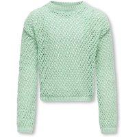 Cotton Blend Open Knit Jumper (7-14 Yrs)