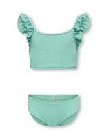 Kids Only Frill Textured Bikini (7-14 Yrs) Pink