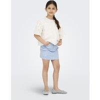 Mini Cotton Rich Striped Cargo Skirt