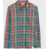 Pure Cotton Check Flannel Shirt