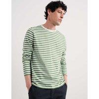 Pure Cotton Striped Long Sleeve Top