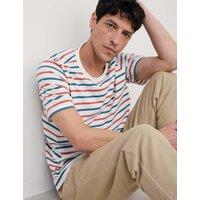 Pure Cotton Striped T-Shirt