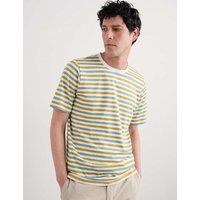 Pure Cotton Striped T-Shirt