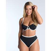 Mambo Monochrome Wired Padded Bikini Top B-G