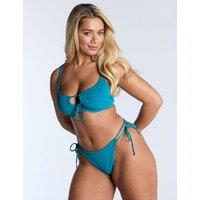 Mirada Tie Side High Leg Bikini Bottoms