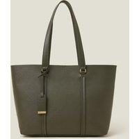 Faux Leather Tote Bag