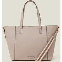 Faux Leather Bucket Shoulder Bag