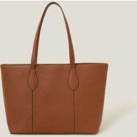 Faux Leather Shoulder Bag