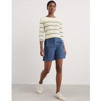 Pure Cotton Striped Top