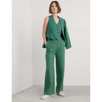 Pure Linen Single Breasted Waistcoat