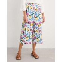 Pure Linen Floral Culottes