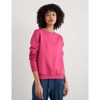 Pure Cotton Crew Neck Long Sleeve Sweatshirt