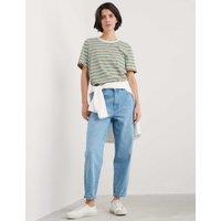 Pure Cotton Striped Relaxed T-Shirt