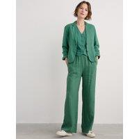 Pure Linen Single Breasted Blazer