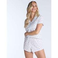 Cotton Floral Print Short Pyjama Set