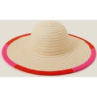Straw Wide Brim Floppy Hat