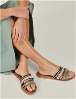 Beaded Flat Sliders