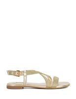 Metallic Rope Flat Sandals