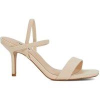 Patent Stiletto Heel Square Toe Sandals