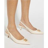 Context Bug Detail Slingback Shoes
