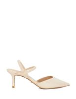 Stiletto Heel Open Elasticated Court Shoes