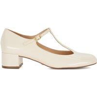 Patent Block Heel Mary Jane Shoes