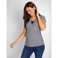 2pk V-Neck Maternity & Nursing T-Shirts