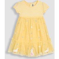 Cotton and Tulle Bunny Party Dress (6 Mths-5 Yrs)