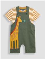 2pc Pure Cotton Giraffe Outfit (0-24 Mths)